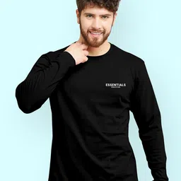 FTX Typography Printed Round Neck Long Sleeves Regular Fit T-Shirt-picture-38