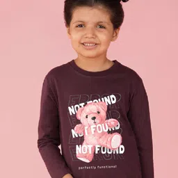 NUSYL Girls Graphic Printed Long Sleeves T-shirt-picture-20