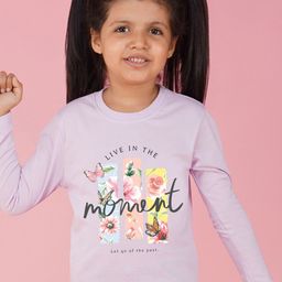 NUSYL Girls Graphic Printed Casual T-shirt-picture-44