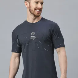 Klub Fox Men Printed Extended Sleeves Pockets T-shirt-picture-34