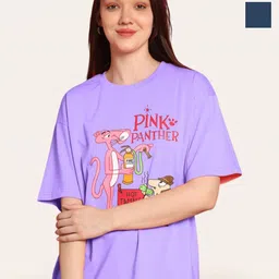 Fabflee Women 2 Drop-Shoulder Sleeves Pockets T-shirt-picture-18