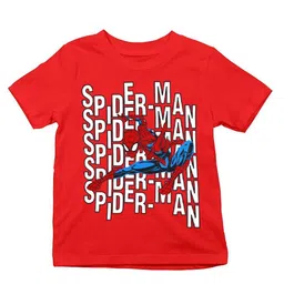 BAESD Boys Round Neck Typography Printed Moisture Wicking Cotton T-shirt-picture-28