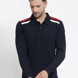Kalt Polo Collar Long Sleeves T-shirt-picture-26