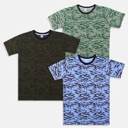 BAESD Boys Pack Of 3 Printed Cotton T-shirt-picture-33