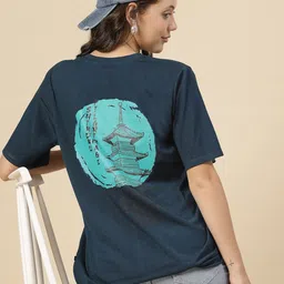 Rigo Printed Cotton Oversized T-shirt-picture-12