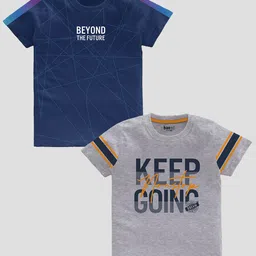BAESD Boys Pack Of 2 Printed Pure Cotton T-shirts-picture-15