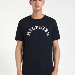 Tommy Hilfiger Men Typography Printed Pockets T-shirt image 1