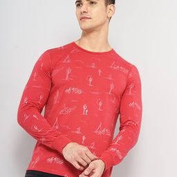 The Indian Garage Co Conversational Printed Long Sleeves Casual T-shirt-picture-16
