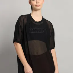 MKH Women Typography Printed Round Neck T-shirt-picture-11