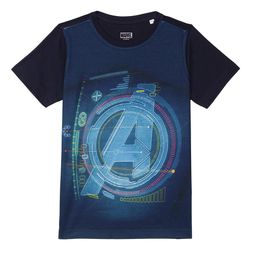 Marvel by Wear Your Mind Boys Navy Blue Avengers Printed T-shirt-picture-4