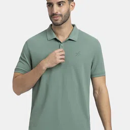 Jockey Men Polo Collar Antimicrobial T-shirt-picture-40