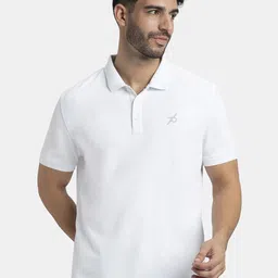 Jockey Men athleisure Polo Collar Antimicrobial T-shirt-picture-30