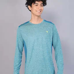 Technosport Men Colourblocked Long Sleeve Antimicrobial Active T-shirt-picture-40