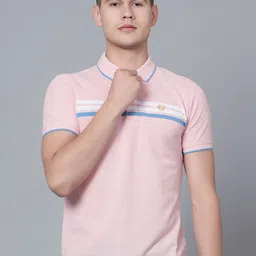 Cantabil Half Sleeve Cotton Polo T-shirt-image-27