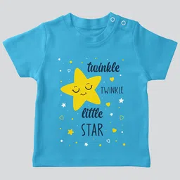 Mojua Kids Typography Printed Bio Finish Cotton T-shirt-picture-50