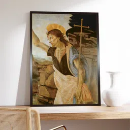 The Art House Beige John the Baptist Painting Wall Art-picture-22