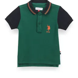 U.S. Polo Assn. Kids Boys Polo Collar T-shirt image 1