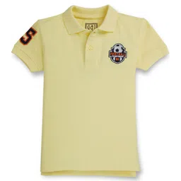Gini and Jony Boys Polo Collar Cotton T-shirt image 1