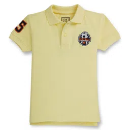 Gini and Jony Boys Polo Collar Cotton T-shirt image 1