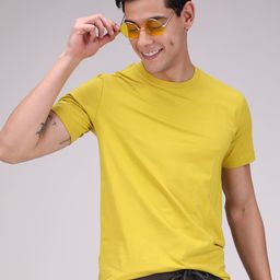 SPORTO Men Yellow 4-Way Stretch Wrinkle-Free T-shirt-picture-38