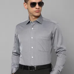 Luxure by Louis Philippe Men Cotton Formal Shirt-image-24