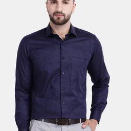 Cotstyle Premium Abstract Printed Cotton Formal Shirt-picture-21
