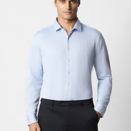 Van Heusen Slim Fit Textured Long Sleeves Formal Shirt-picture-23