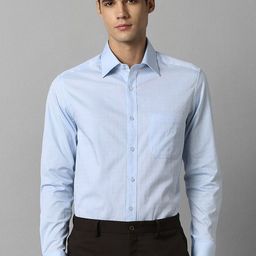 Louis Philippe Pure Cotton Formal Shirt-picture-47