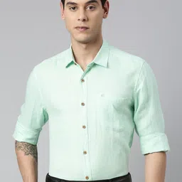 Ecentric Men Hemp Formal Sustainable Shirt-picture-14