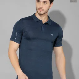 Force NXT Men Anti Odour Anti Viral Pack Of 2 Solid Polo Collar T-shirt-picture-30
