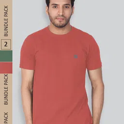 LUX NITRO Men Multicoloured 2 Mandarin Collar Anti Odour T-shirt-picture-26