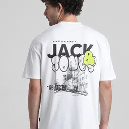 Jack & Jones Cotton Oversized T shirts-picture-30