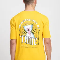 KISSOSS Printed Round Neck Cotton Boxy T-shirt image 1