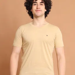 berry blues Round Neck Cotton T-shirt-image-15