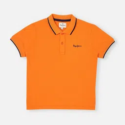 Pepe Jeans Boys Polo Collar Casual T-shirt-picture-22
