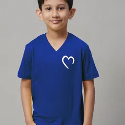 Friskers Boys V-Neck Pure Cotton T-shirt-picture-46
