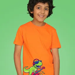 NUSYL Boys Graphic Printed Round Neck T-shirt-picture-20