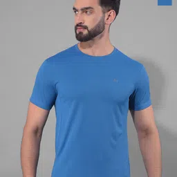 Force NXT Men Pack Of 2 Anti Odour Solid Round Neck Training or Gym T-shirt-picture-31
