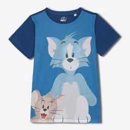 YK Warner Bros Boys Tom & Jerry Graphic Printed T-shirt-picture-58