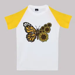 RISH Kids Printed Round Neck Short Sleeves Cotton T-shirt-image-78