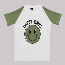 RISH Kids Printed Round Neck Short Sleeves Cotton T-shirt-picture-48