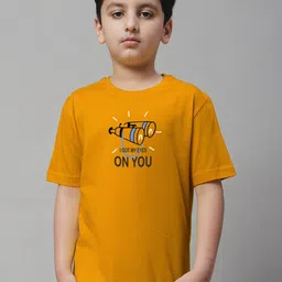 Friskers Boys Typography Printed Pure Cotton T-shirt-image-83