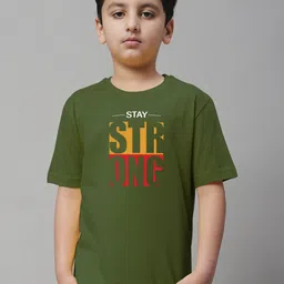 Friskers Boys Typography Printed Round Neck Cotton Regular T-shirt-image-56