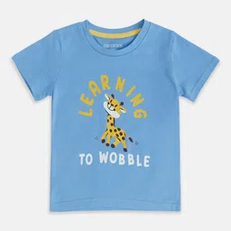 Pantaloons Baby Infant Boys Typography Printed Cotton T-shirt-image-76