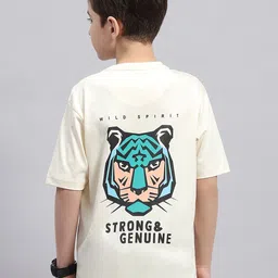 Monte Carlo Boys Graphic Printed Cotton T-shirt-picture-11