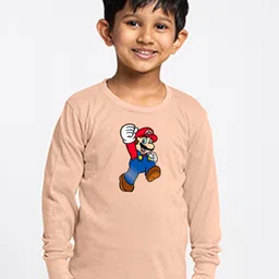 Friskers Boys Graphic Printed Cotton T-shirt image 1
