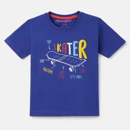 Googo Gaaga Boys Graphic Printed Round Neck T-shirt-picture-48