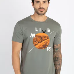 Status Quo Typographic Printed Round Neck Pure Cotton T-shirt-picture-38