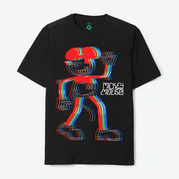 YK Disney Boys Mickey Mouse Graphic Printed Pure Cotton Oversized T-shirt-picture-31