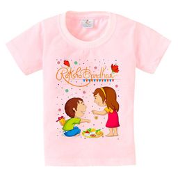 Babywish Kids Printed Drop-Shoulder Sleeves Applique T-shirt-picture-1
